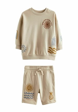 Next ALL OVER PRINT SET - Sweatshirt - stone summer