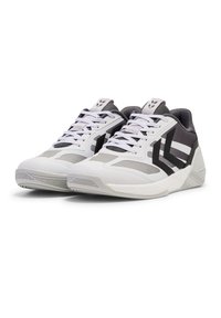 Hummel ALGIZ IV - Håndboldsko - black white grey