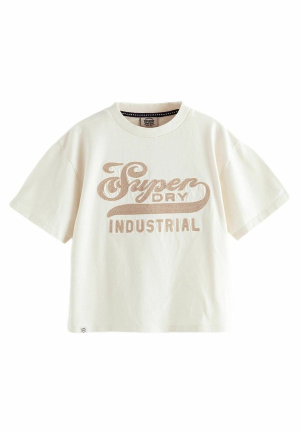 REGULAR FIT   - T-Shirt print - oatmeal