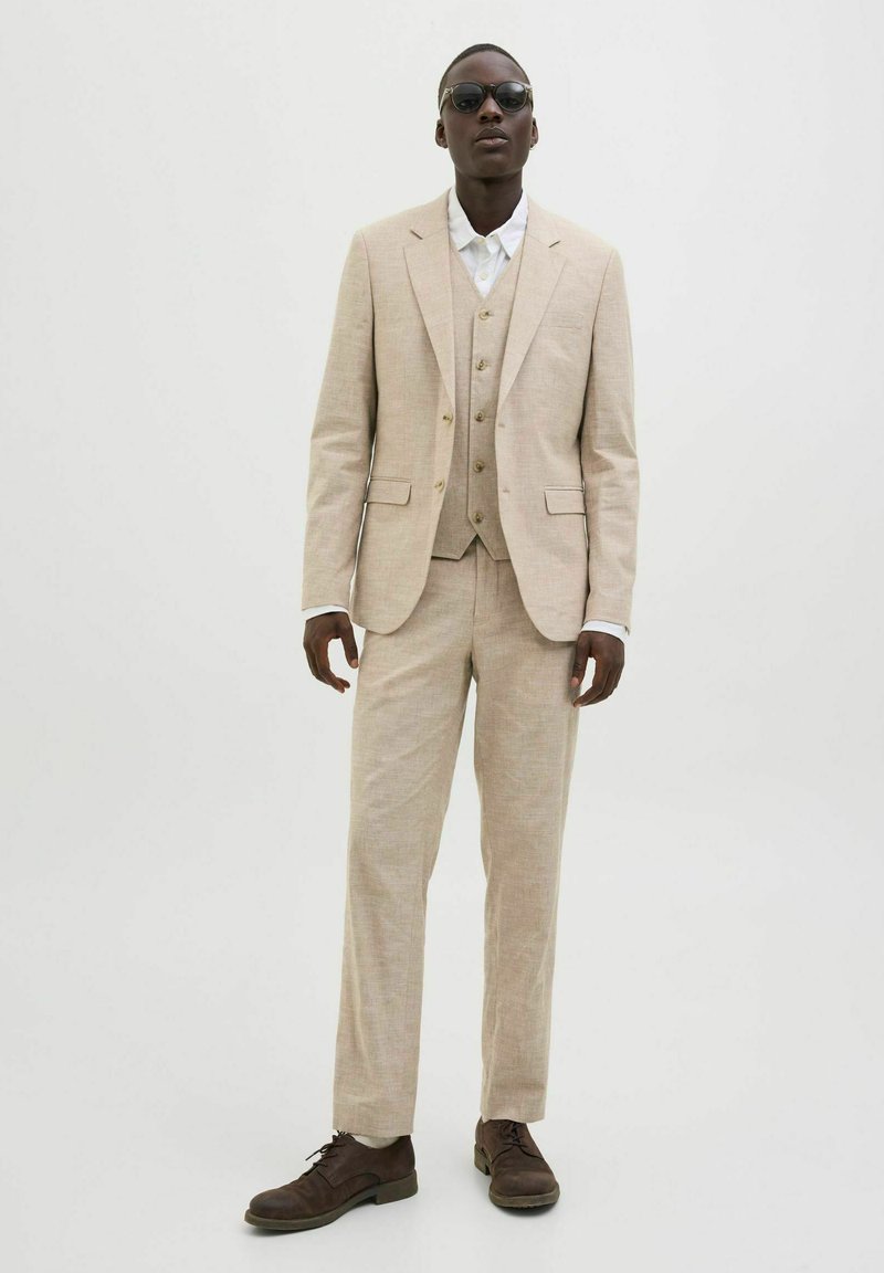 Jack Jones PREMIUM JPRRIVIERA MIX Weste beige