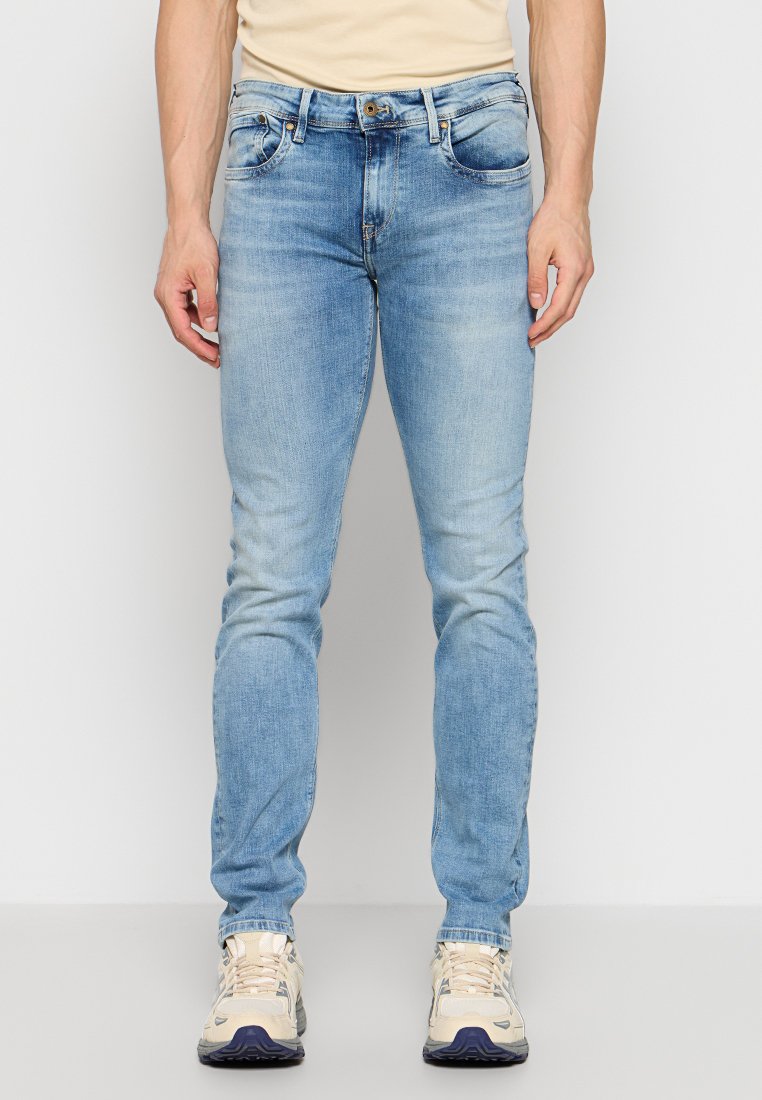 Pepe Jeans Slim fit jeans lichtblauw Pepe Jeans Slim fit jeans lichtblauw