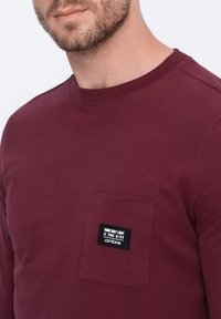 Ombre WITH POCKET  - Longsleeve - burgundy