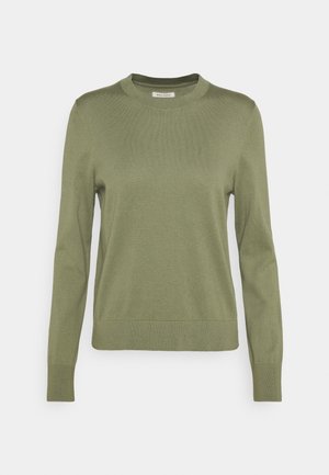 LONGSLEEVE ROUND NECK - Pullover - dried sage