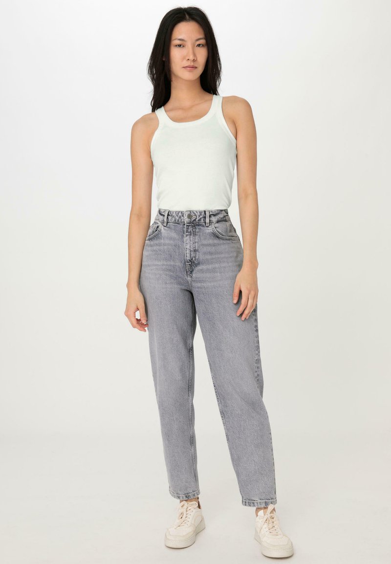 hessnatur Jeans Straight Leg - light grey washed