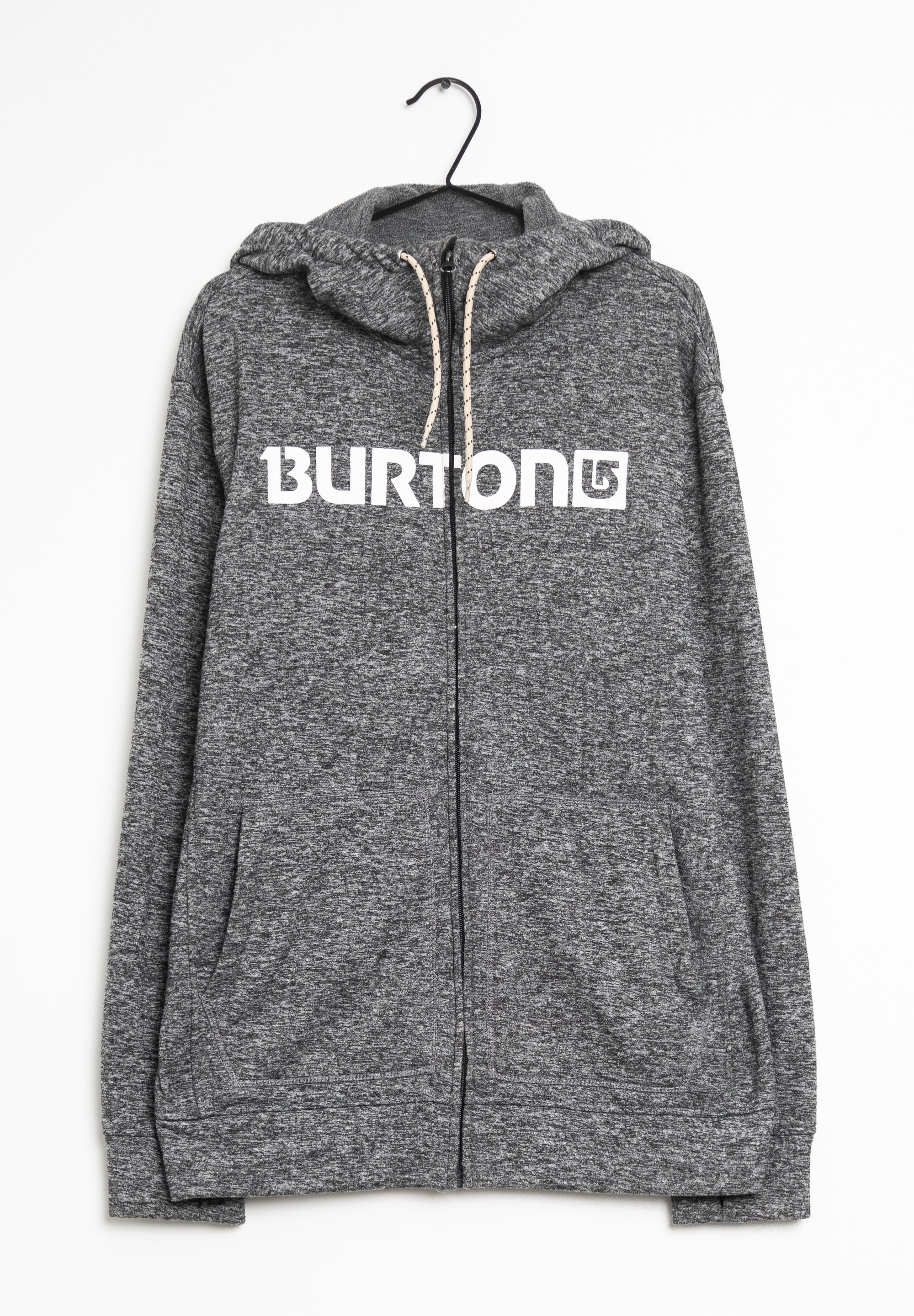 Burton Felpa con zip grey/grigio (Second hand)