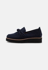 Não selecionado, blue