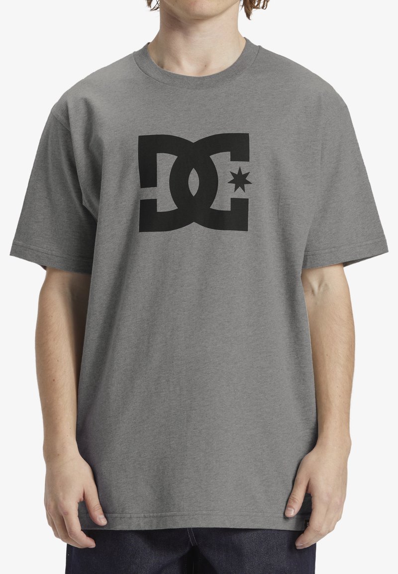 DC Shoes - STAR HSS - T-shirts med print - heather grey, Forstørre