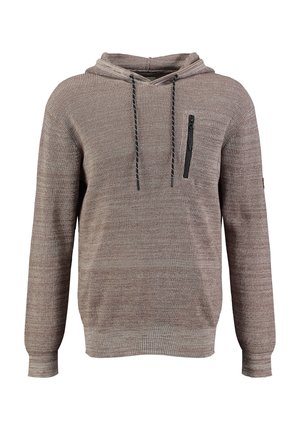 Key Largo, KEY LARGO PULLOVER MST KLGAME HOODIE - Hoodie - brown mel