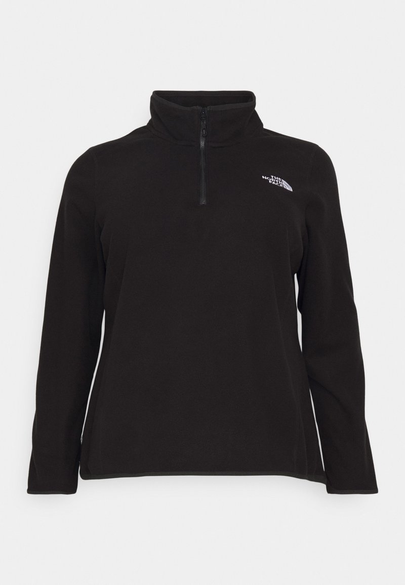The North Face PLUS 100 GLACIER 1/4 ZIP - Suéter de forro polar - black