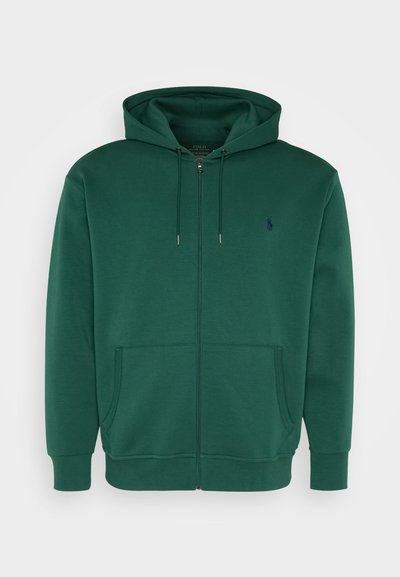 Polo Ralph Lauren Big & Tall DOUBLE-KNIT FULL-ZIP HOODIE - Jaka ar rāvējslēdzēju - vintage pine