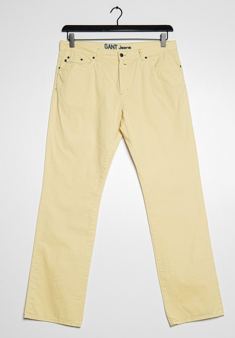 GANT Pantalon classique - yellow