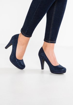 Hoge hakken - dark blue