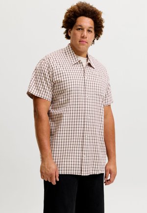 Jack & Jones SHIRT SHIRT PLUS SIZE - Cămașă - antique white