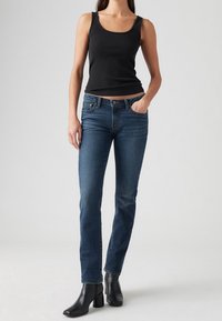 Levi's® Vaqueros pitillo - dark-blue denim