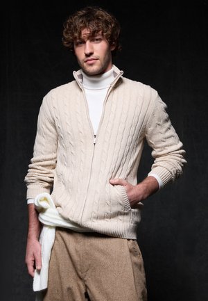 Felix Hardy CABLE - Kardigan - beige