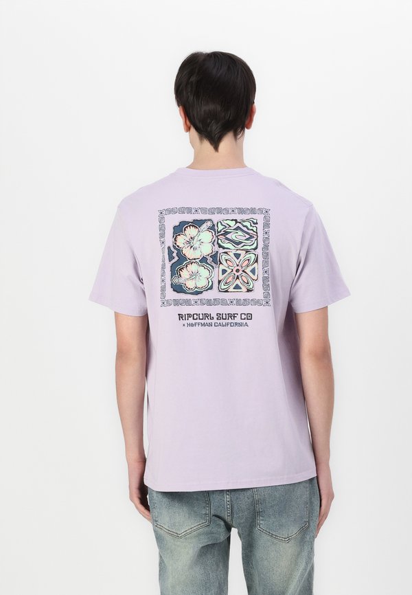 HOFFMAN CLASSICS TEE UNISEX - Print T-shirt - lilac4