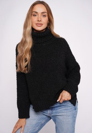 SWETER UNI  - Fleece jumper - czarny