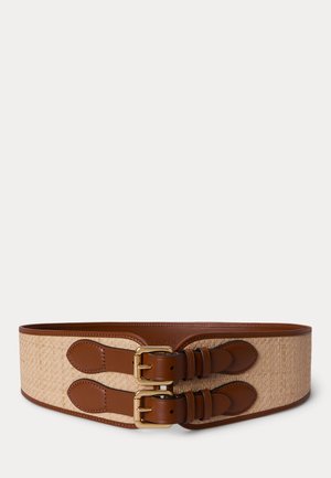 Lauren Ralph Lauren, EQSTRN WD DB-BELT-WIDE, tan