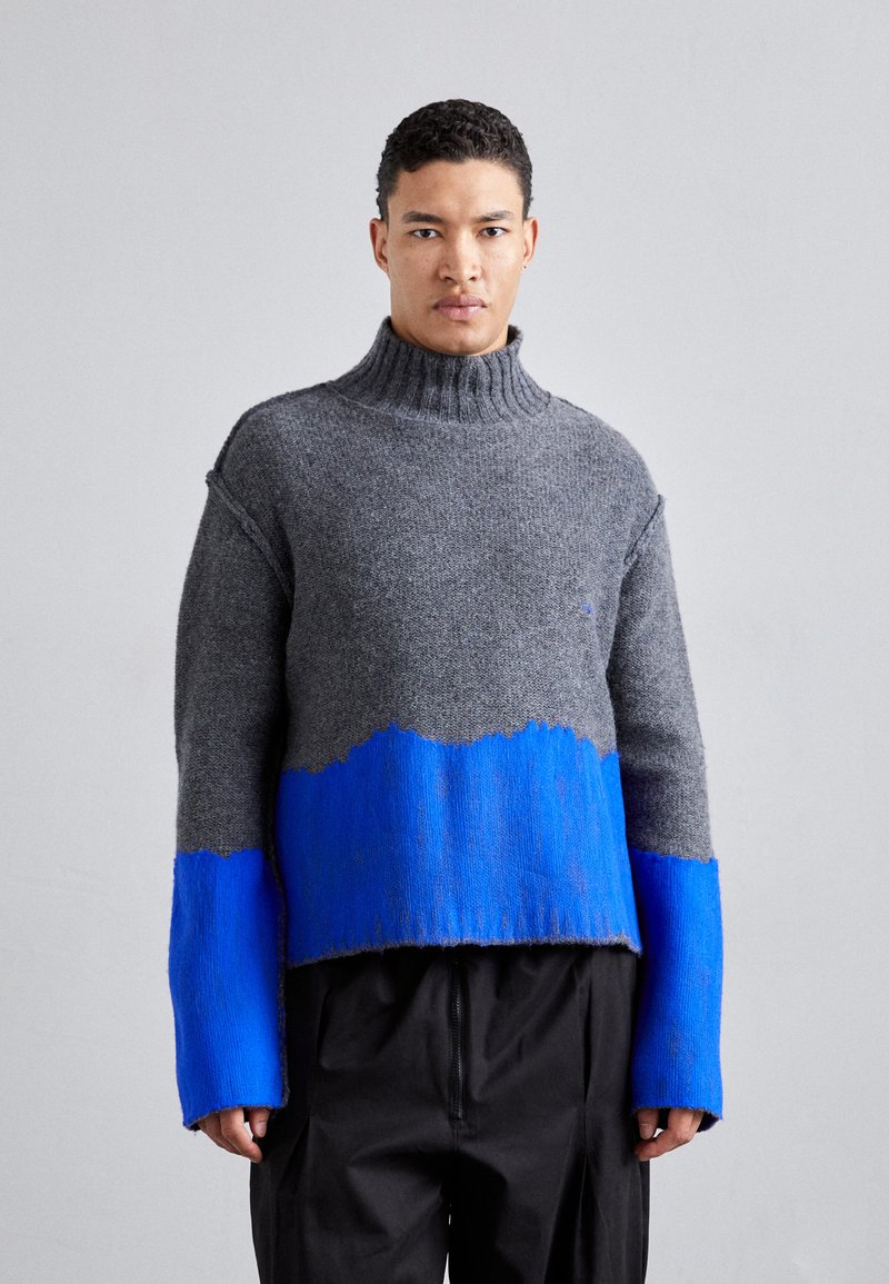 A-COLD-WALL* - SATURATE HIGH NECK - Jumper - grey slate, Enlarge