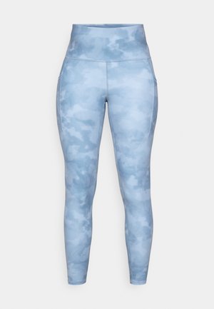 Champion HIGH RISE CAPRI LEGGINGS - Tights - light blue