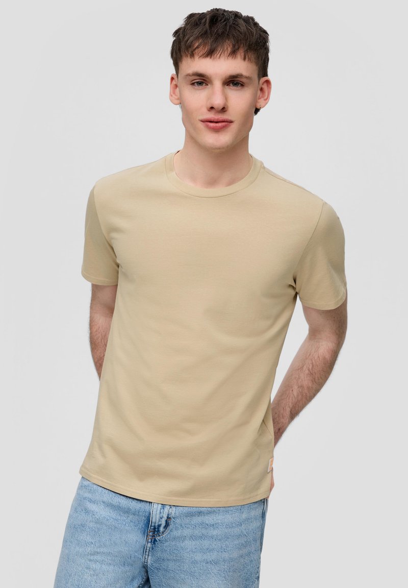QS WEICHER - T-Shirt basic - beige