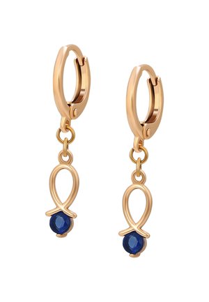 Cercei - rose gold navy