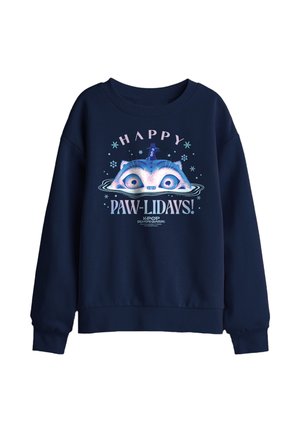 NETFLIX, KPOP DEMON HUNTERS CHRISTMAS DERPY HAPPY PAWLIDAYS UNISEX - Sweatshirt - dark blue