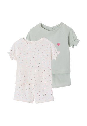Vertbaudet, Pyjama set - salbeigrün