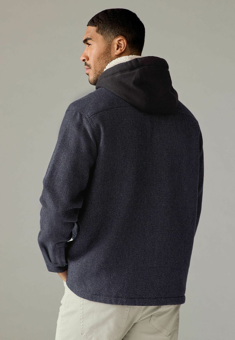 Veste Homme Next Bleu Marine à Capuche - Taille Moyenne - Occasion Bon état