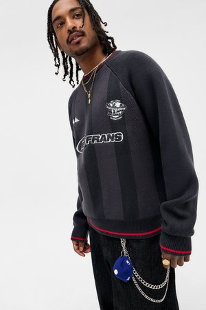 SPORTS KNIT UNISEX - Pullover - black