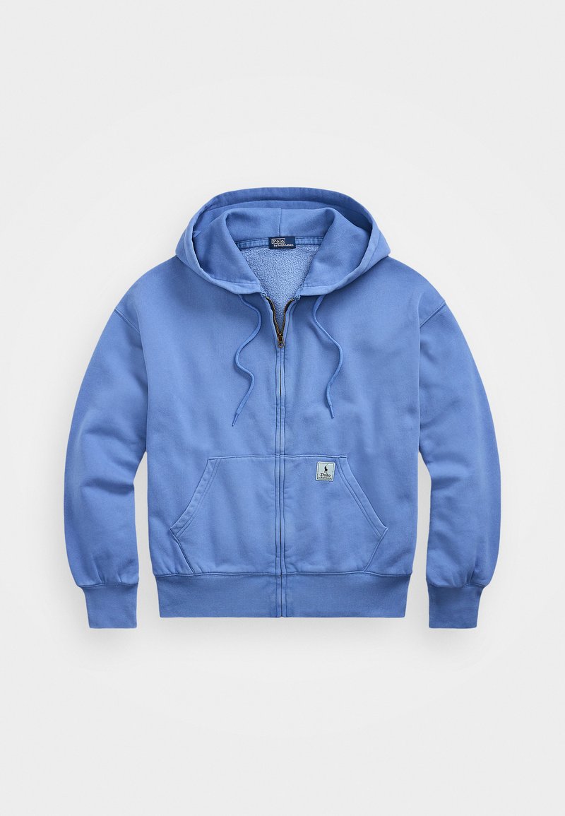 Polo Ralph Lauren FLEECE FULL ZIP HOODIE - Pulover s kapuco - blue 