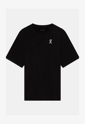 On, CLUB-T ACE - T-shirt imprimé - black