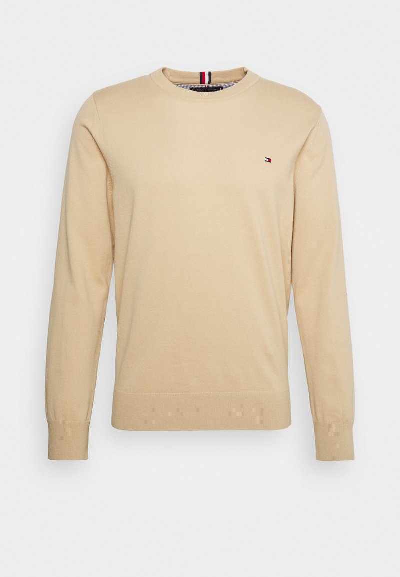 Tommy Hilfiger CREW NECK  - Camisola - clayed pebble