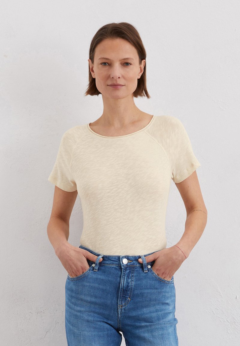 Marc O'Polo - Basic T-shirt - natural cotton, Enlarge