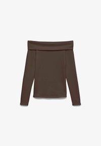 No seleccionado, chocolate brown