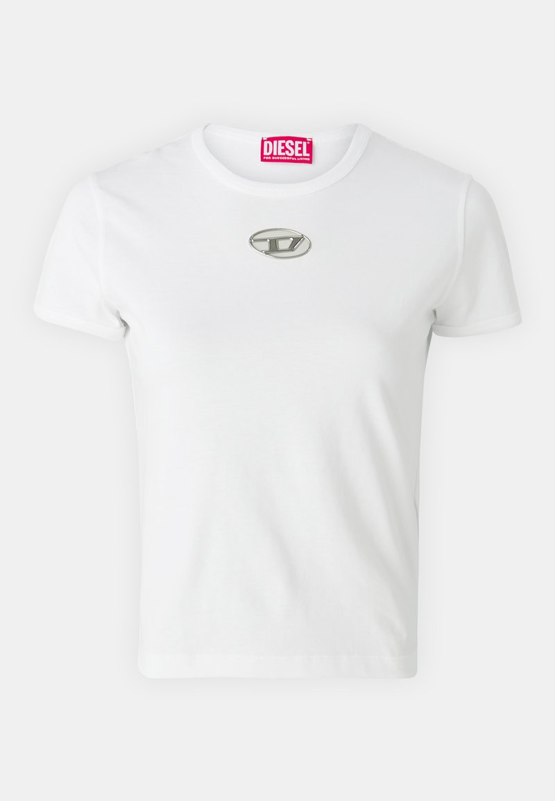Diesel T-UNCUTIE-LONG-OD - T-Shirt basic - 100/weiß - Zalando.de