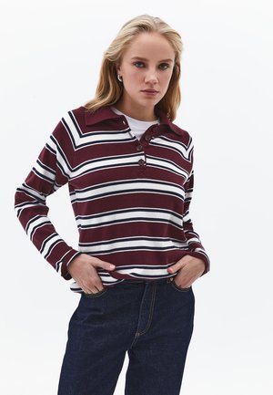 STRIPED  - Jumper - winetasting stripe