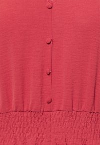 ONLY ONLMETTE V NECK SMOCK DRESS - Vestido de dia - mauvewood