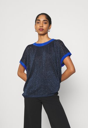 NUBELINDA DARLENE - T-shirts med print - dark blue