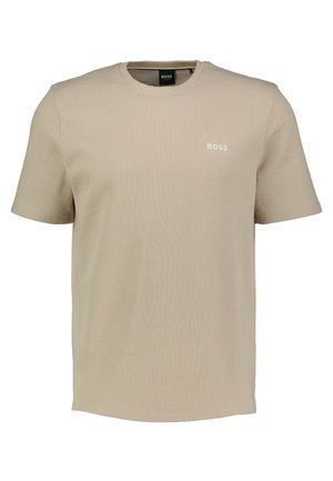 BOSS WAFFLE - T-Shirt basic - beige (27)