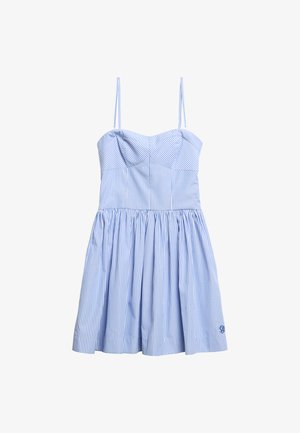 Superdry & Co CAMI - Day dress - blue stripe