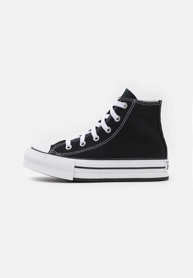Converse - CHUCK TAYLOR ALL STAR LIFT PLATFORM UNISEX - Korkeavartiset tennarit - black/white, Suurenna