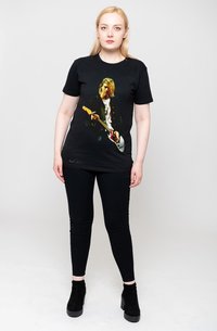 Paradiso Clothing KURT COBAIN GUITAR STANCE - Print T-shirt - black