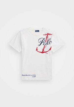 Polo Ralph Lauren SHORT SLEEVE - Marškinėliai su spaudiniu - nevis