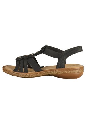 Rieker, Sandals - black