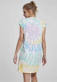 Urban Classics TIE DYE  - Haljina od žerseja - pastel