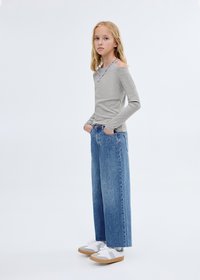 Mango Kids Wide Leg - dark blue