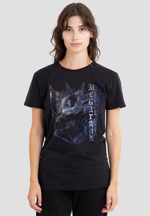 TRANSFORMERS GENERATIONS VILLAINOUS MEGATRON COMIC COVER - Print T-shirt - black