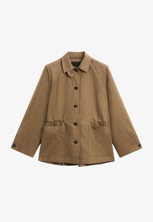 Massimo Dutti FITTED-WAIST - Trenchcoat - brown