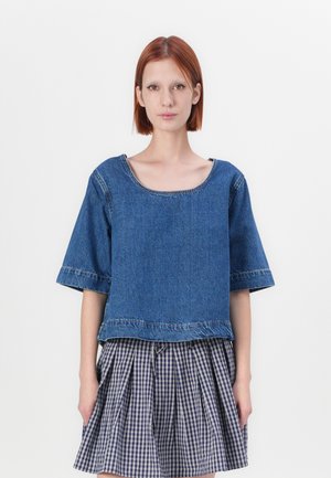 ONLGIGI SHIRT - Bluse - medium blue denim